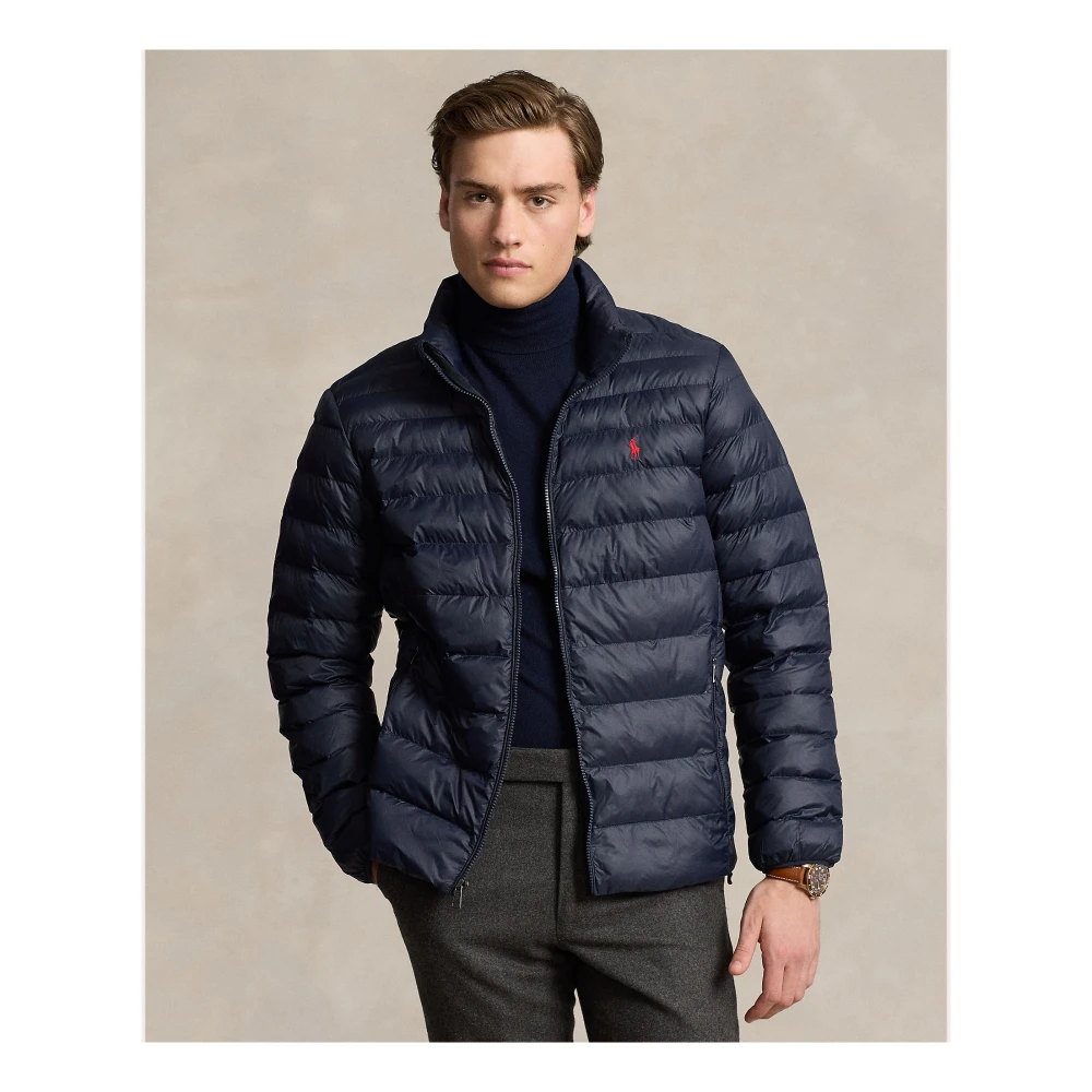 Ralph Lauren Winterjas Blue Heren