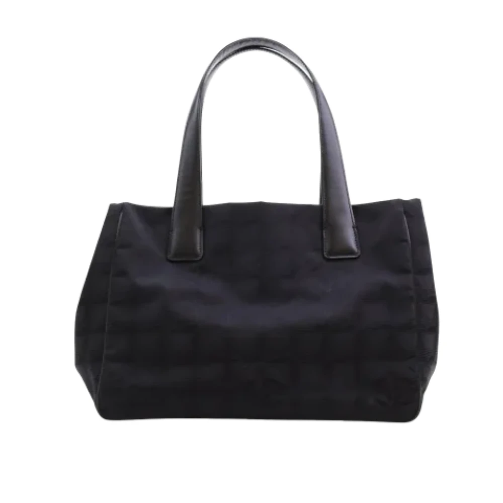 Chanel Vintage Pre-owned Nylon chanel-bags Black Dames