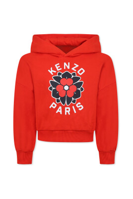 sweat-a-capuche-rouge-en-coton-avec-fleur-boke
