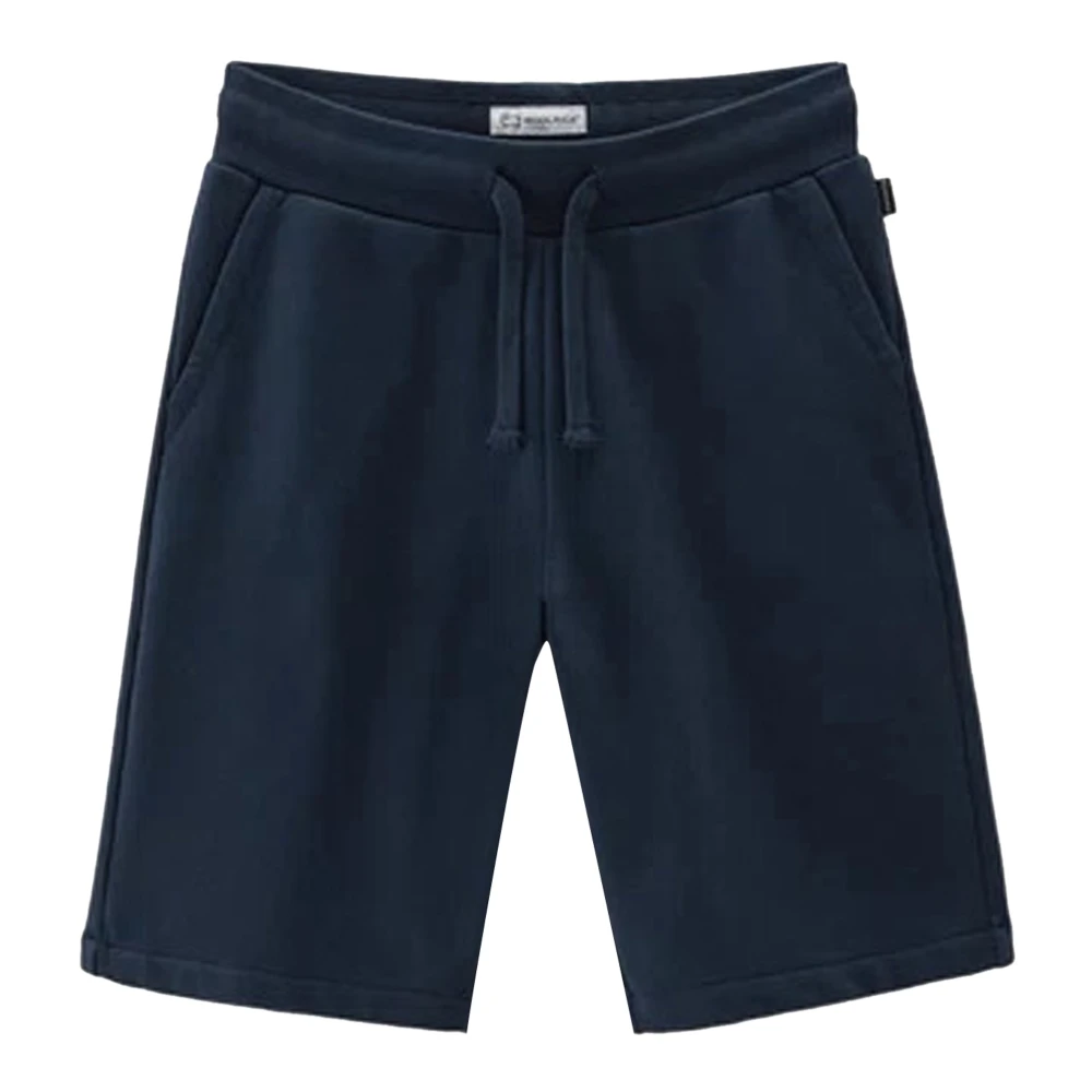 Woolrich Boys Blue Shorts, 12 Y, Fleece Shorts