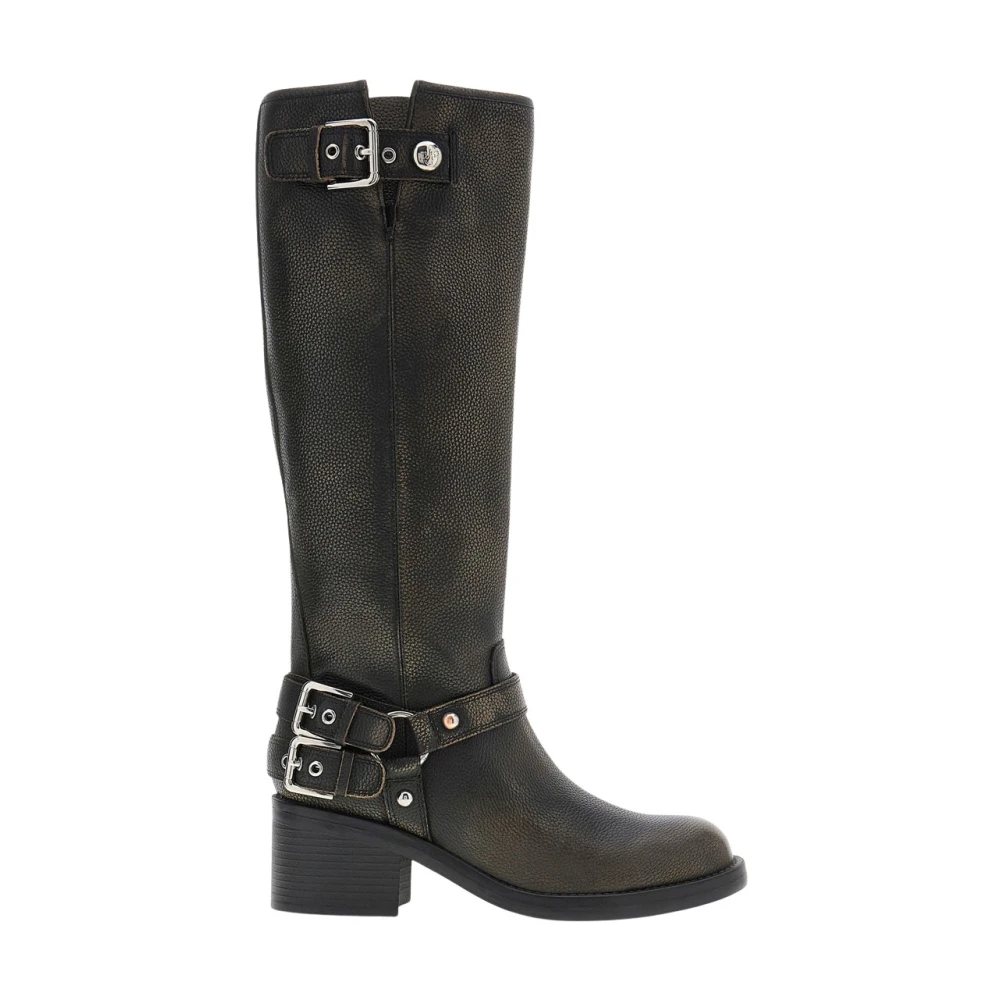 Guess, Damen, Boots + Stiefel, Matley Fltmat Lea11, Schwarz, (40) - Bild 4