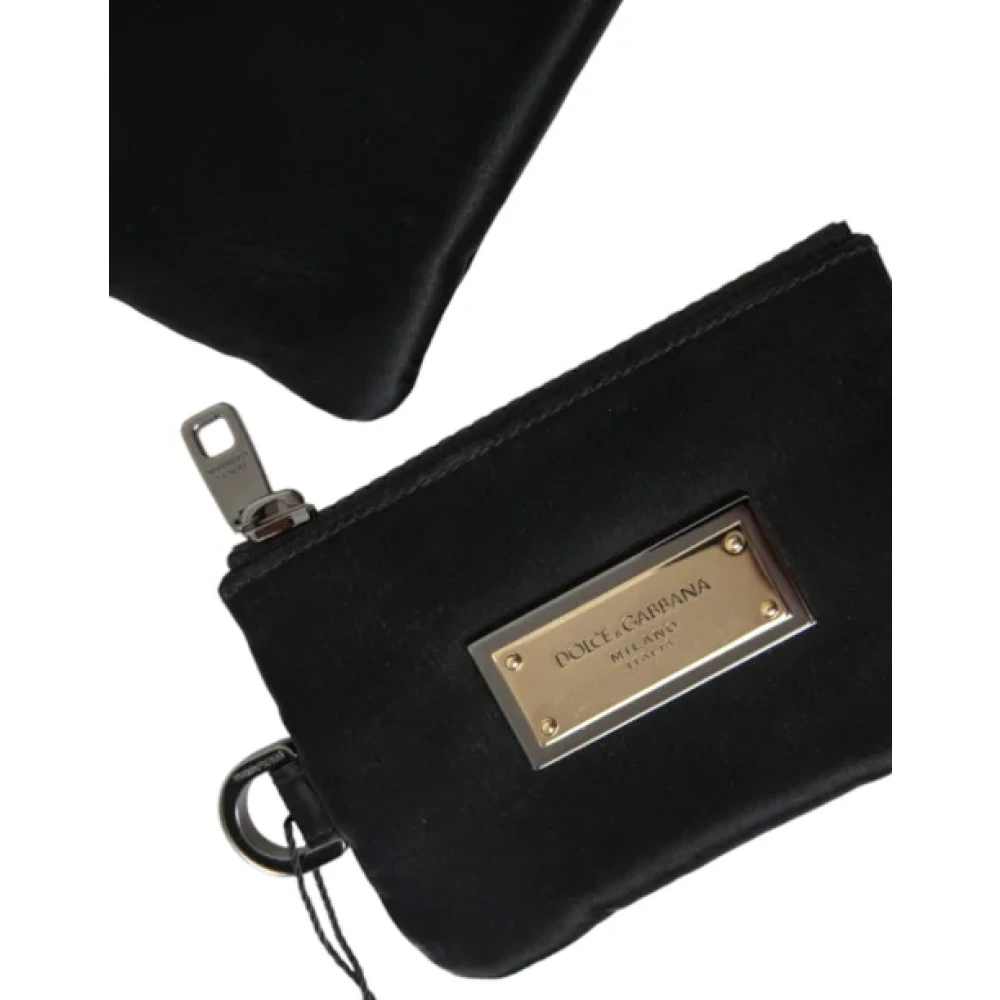 Dolce & Gabbana Pre-owned Fabric pouches Black Dames