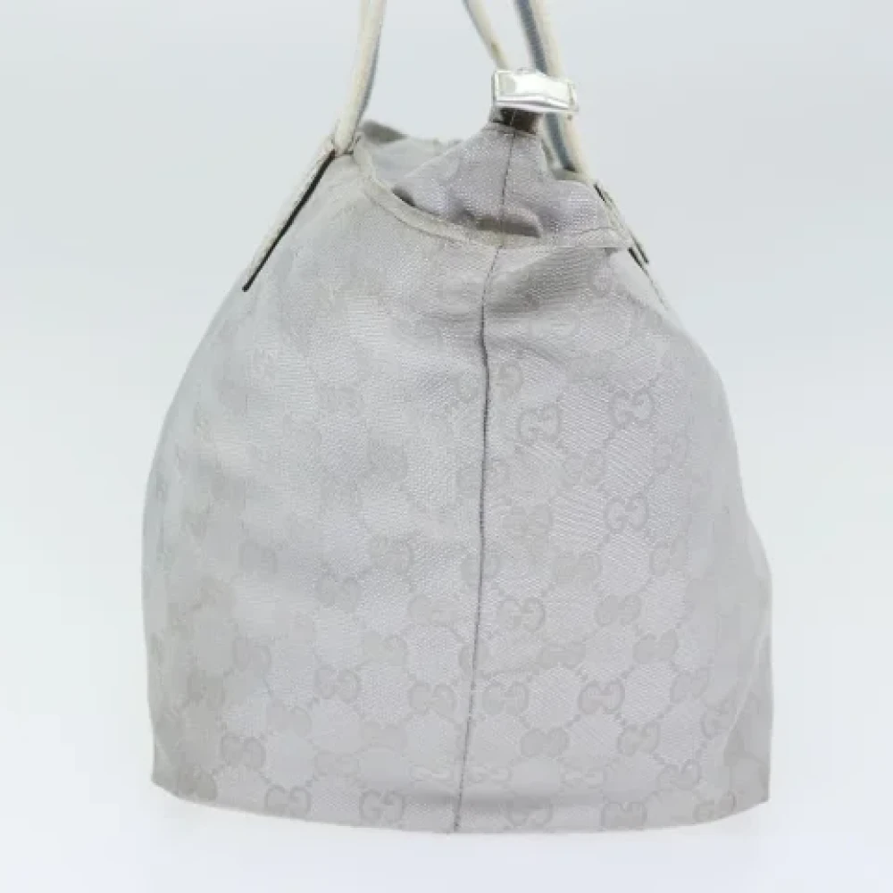 Gucci Vintage Pre-owned Canvas gucci-bags Gray Dames