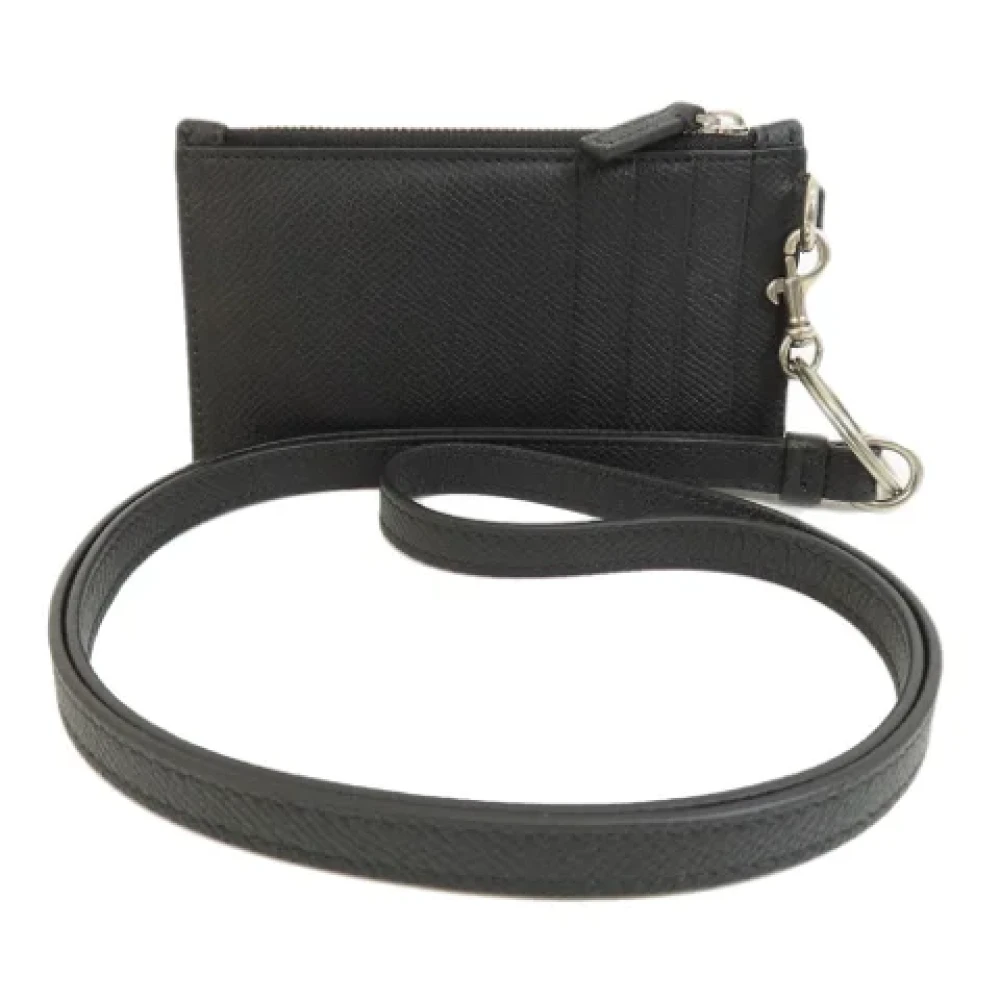 Balenciaga Vintage Pre-owned Leather wallets Black Dames