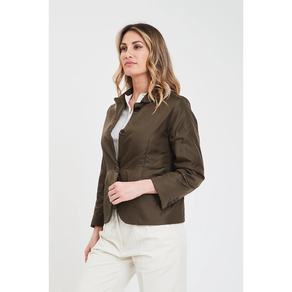 Aspesi Kundera Jacket Green Dames