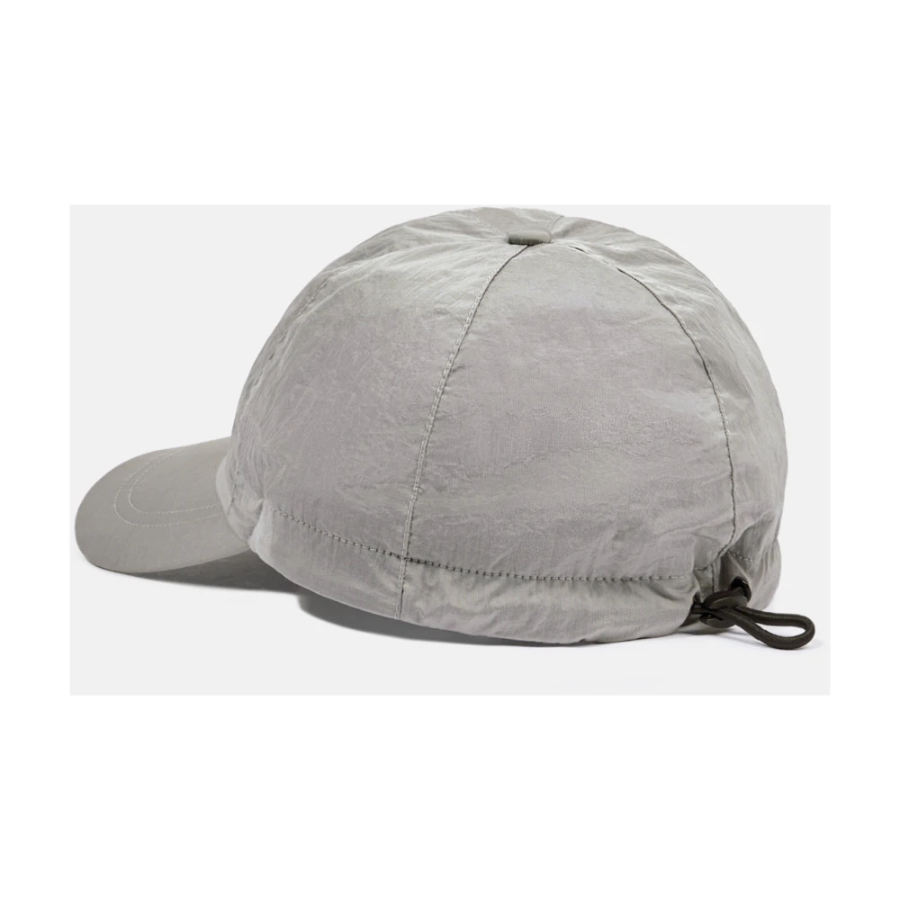 Stone Island Iridescent Nylon Metal Cap Gray Unisex