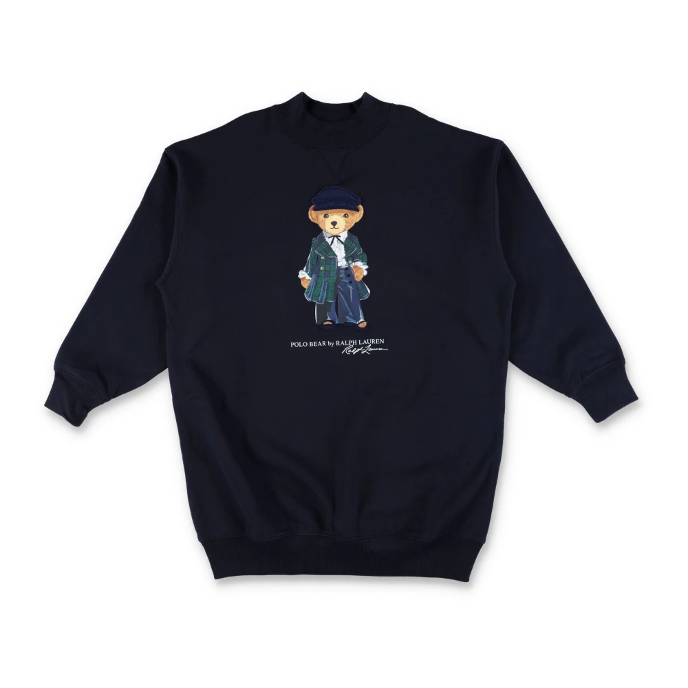 Ralph Lauren Flickkläder Klänning Rl Navy Aw24 Blue, Flicka