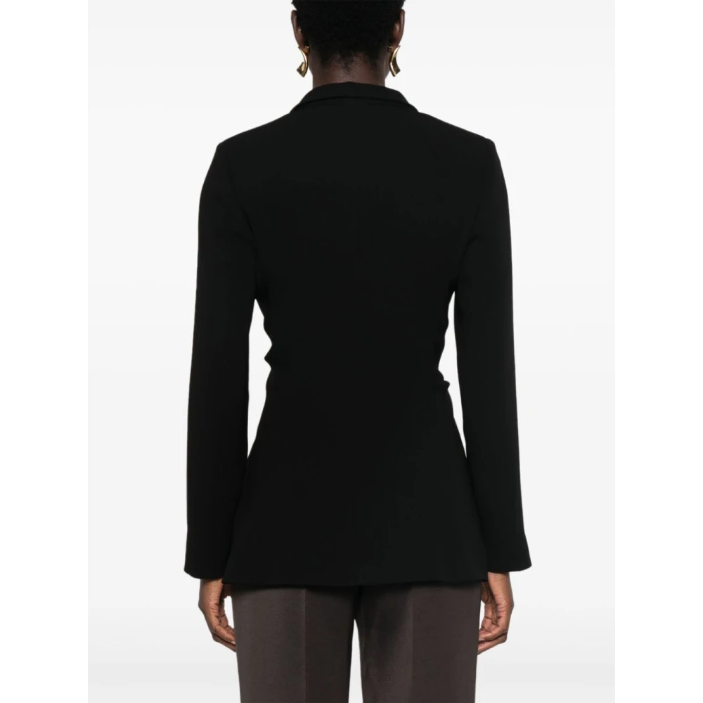 Max Mara Stijlvolle Seggio Stoel Black Dames