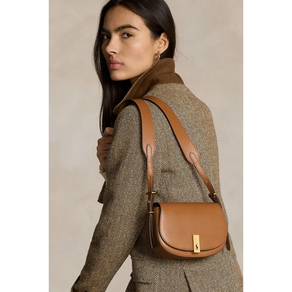 Ralph Lauren tassen Crossbody small P ID MN Sddl Brown Dames