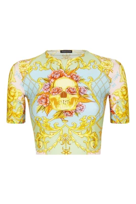 Baroque Crop Top