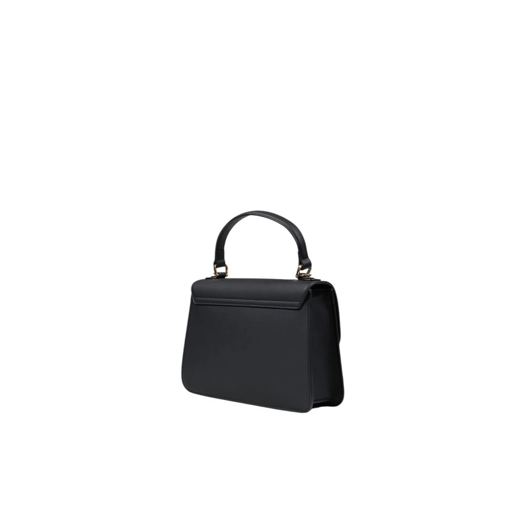 Love Moschino Bicolor Handtas Lente Zomer Collectie Black Dames