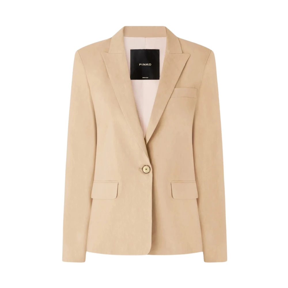 Pinko Women's Beige Blazers, Xs, Freda Jacket