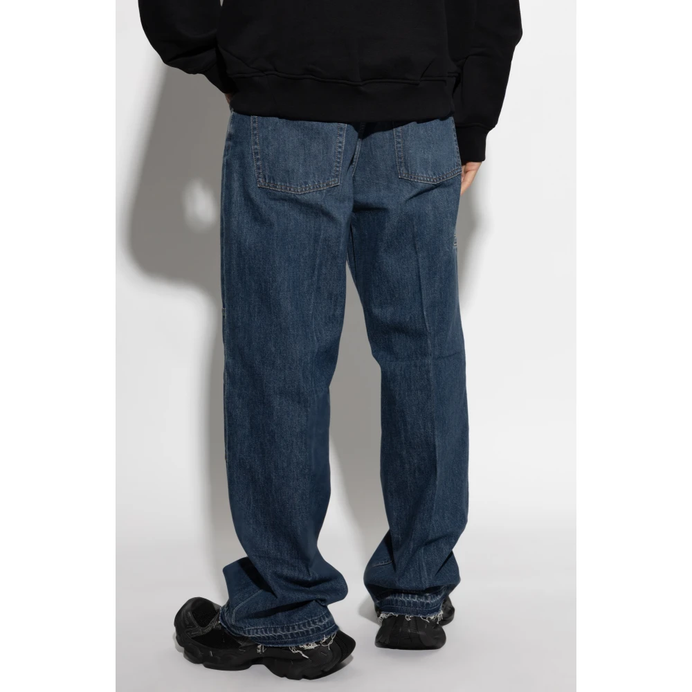 Helmut Lang Jeans met vintage effect Blue Heren
