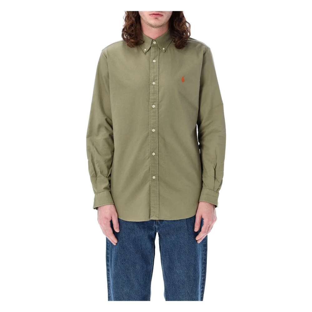 Ralph Lauren Oxford Shirt Green Heren