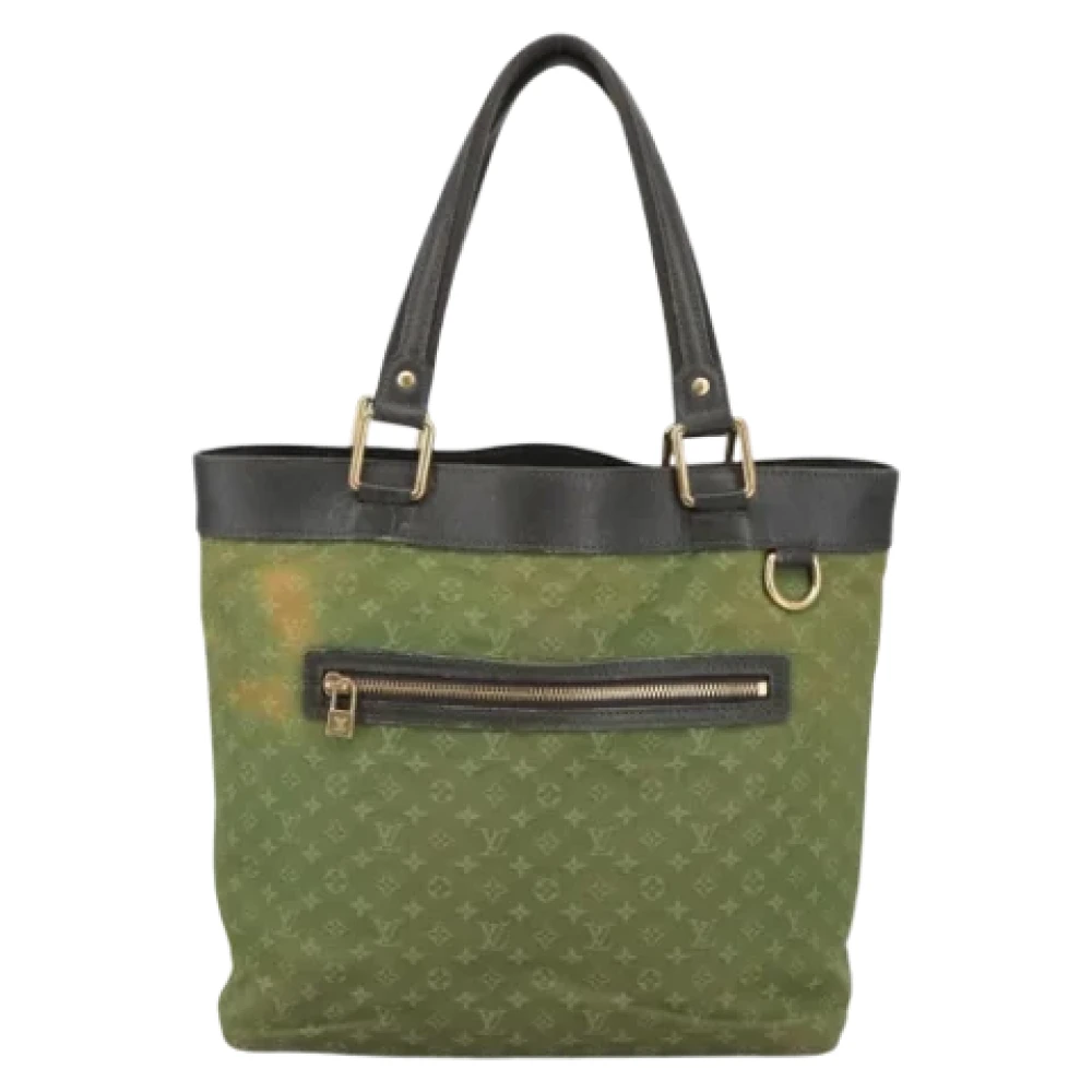 Louis Vuitton Vintage Pre-owned Canvas totes Green Dames
