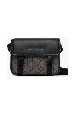 Emblem Jacquard Small Messenger Bag