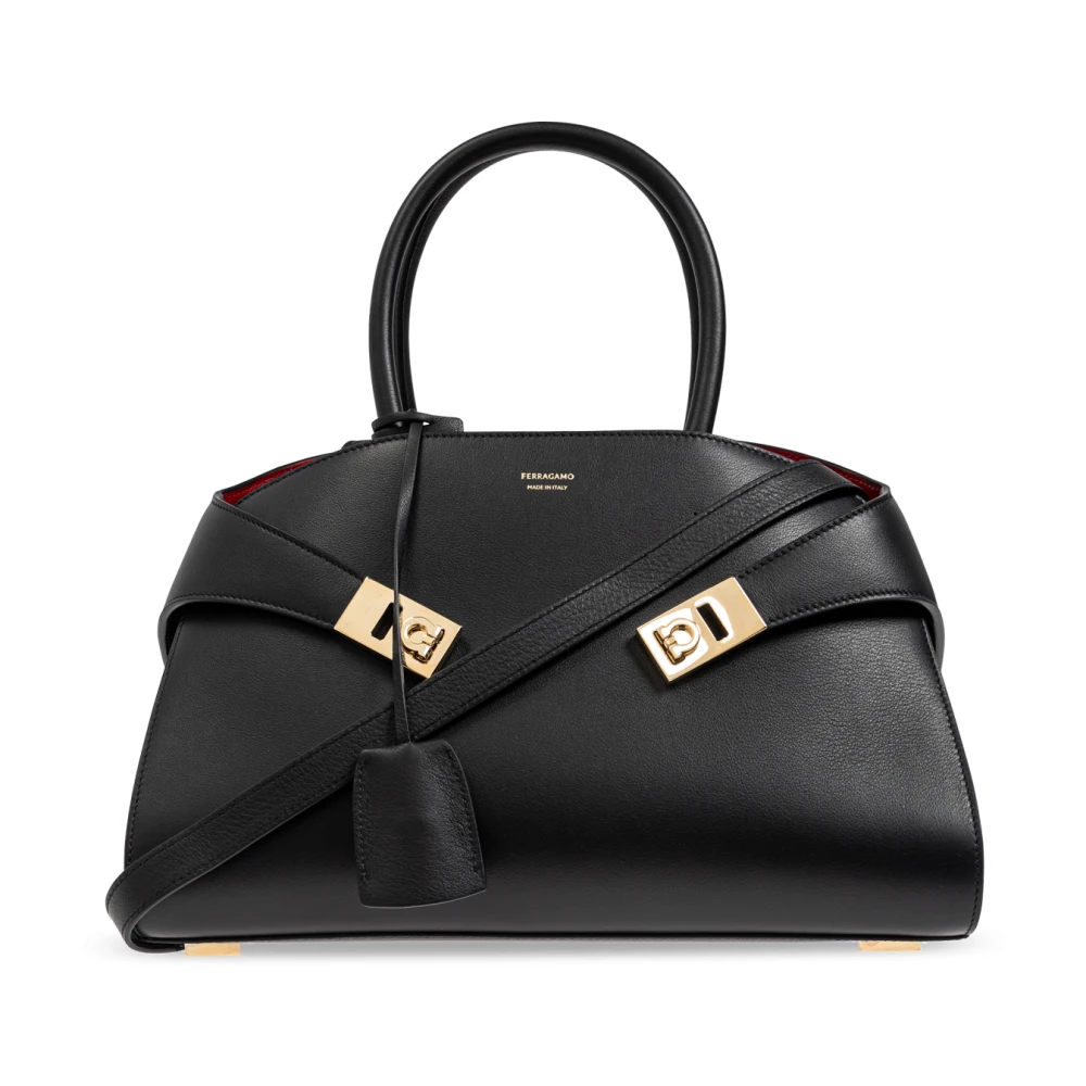Ferragamo Handbag Hug Small Bags Mujer Negro 