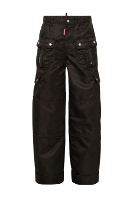 black-cargo-pants-with-satin-finish