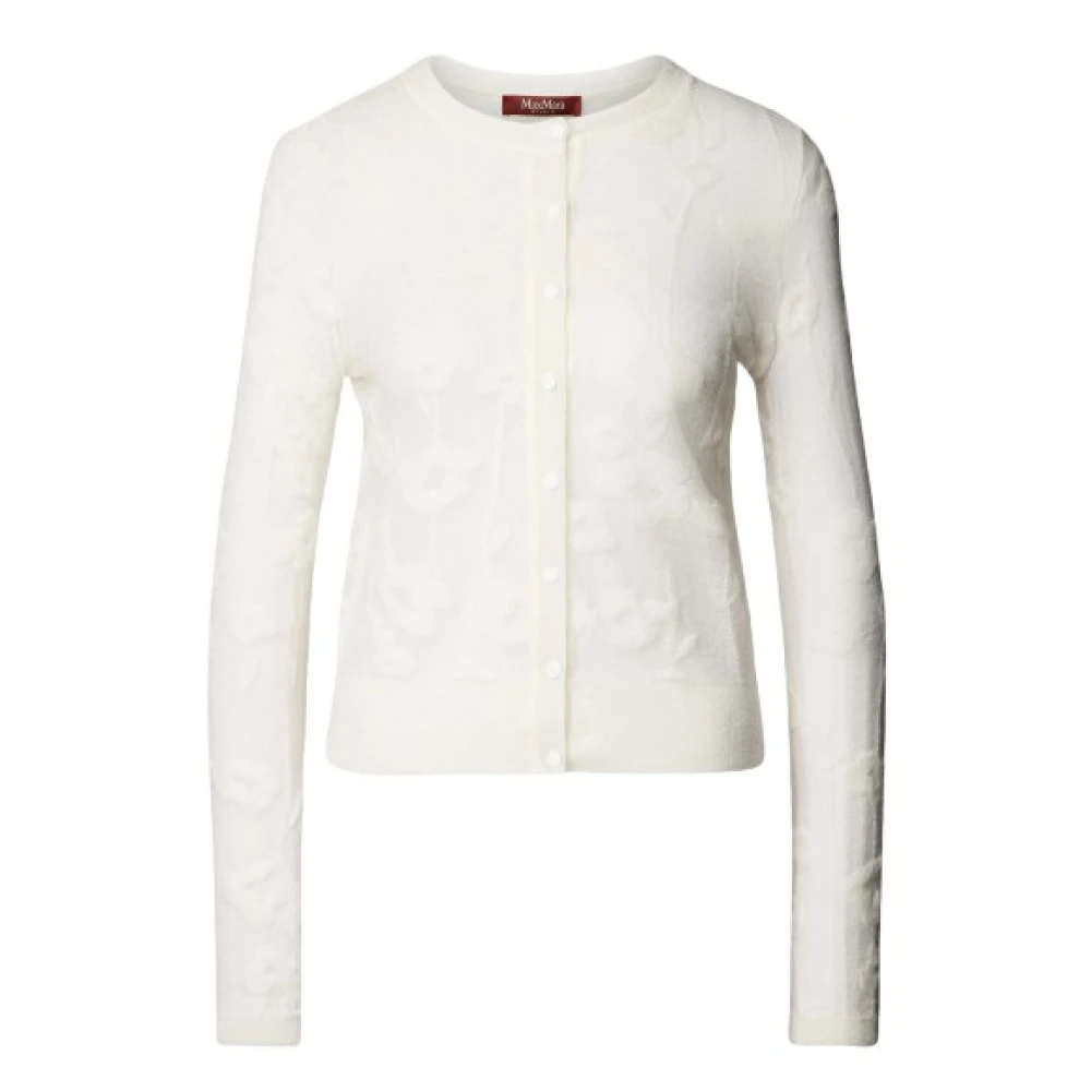 Max Mara Curzio Cardigan White Dames