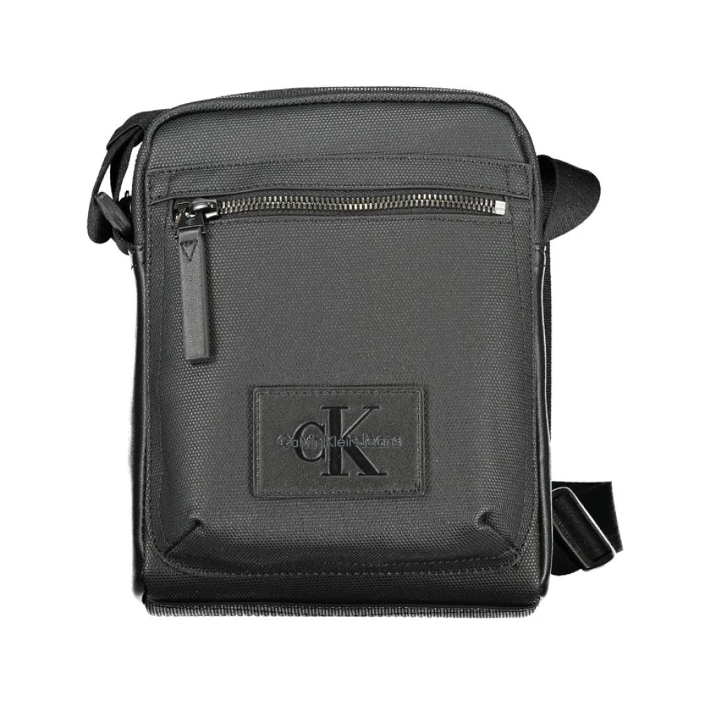 Calvin Klein Jeans Stijlvolle Crossbody Tas met Verstelbare Band Black Heren