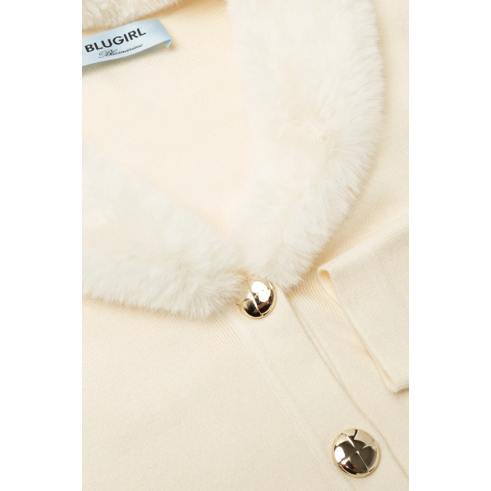 Blugirl Stijlvolle Sweaters Collectie Beige Dames