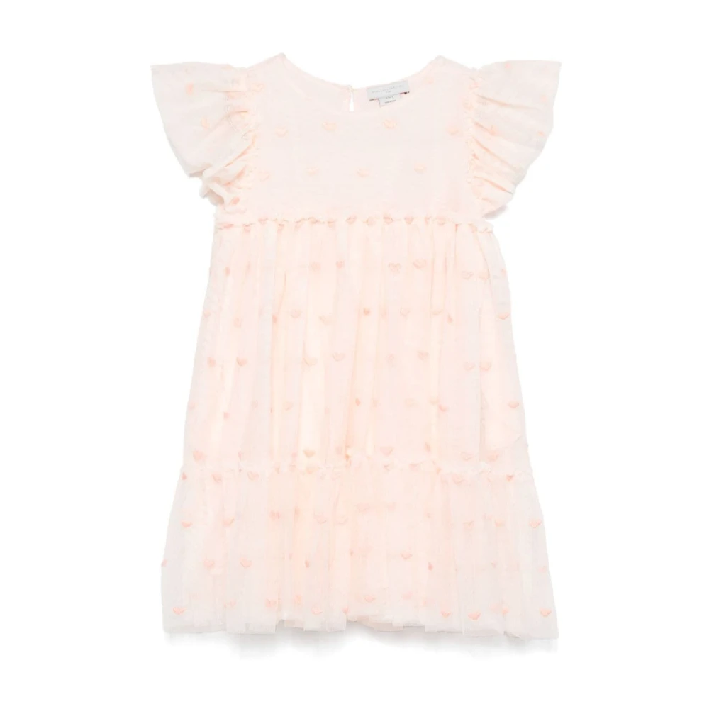 Stella Mccartney Women's Pink Embroidery Woven Dress