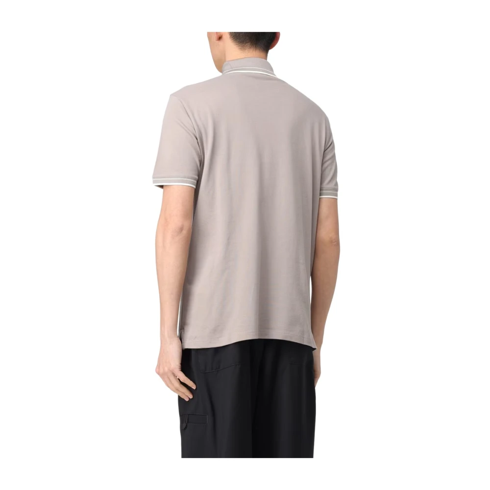 Emporio Armani Klassieke Polo Beige Heren