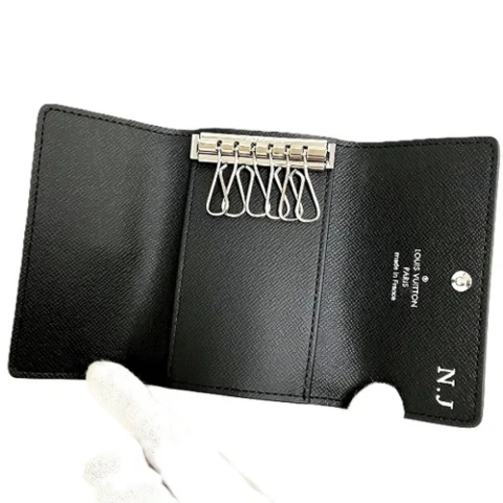 Louis Vuitton Vintage Pre-owned Canvas key-holders Gray Dames