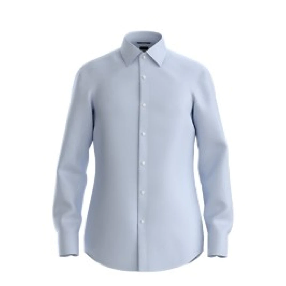 Hugo Men's Blue Boss Shirts - Formal Shirts - 2XL - Shirts