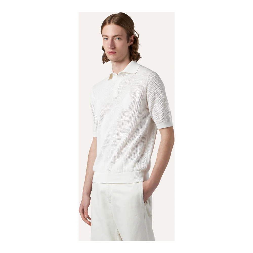 Ballantyne Polo Shirts White Heren