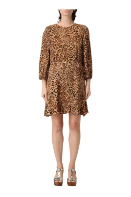 Printed Flared Dress