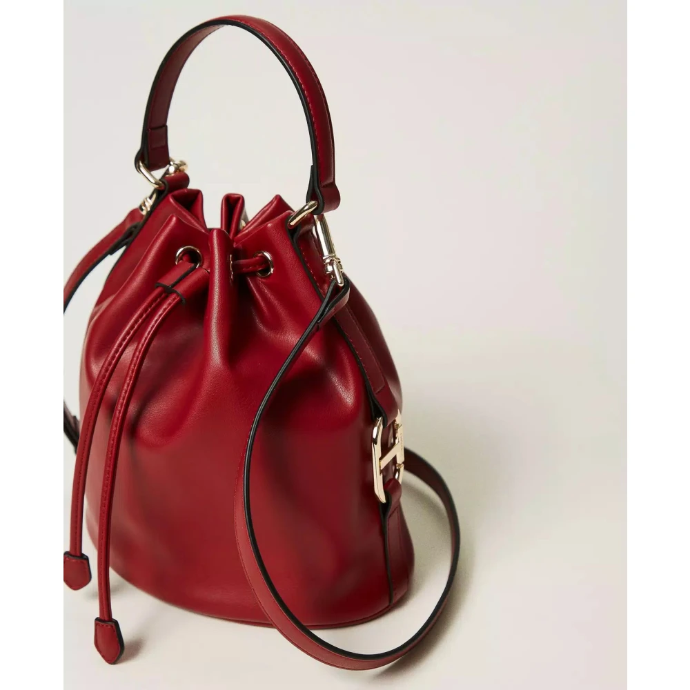 Twinset Emmertas met Ovaal Gesp Red Dames