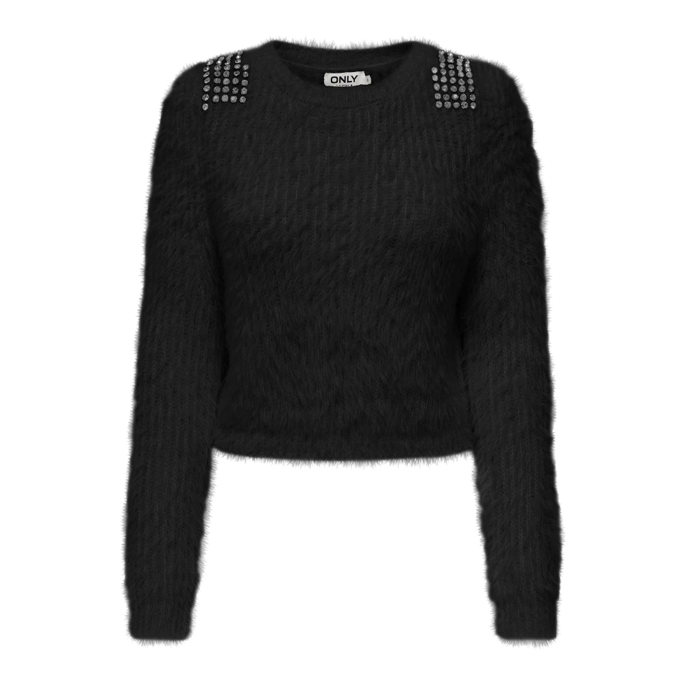 Only Stijlvolle Breigoed Collectie Black Dames