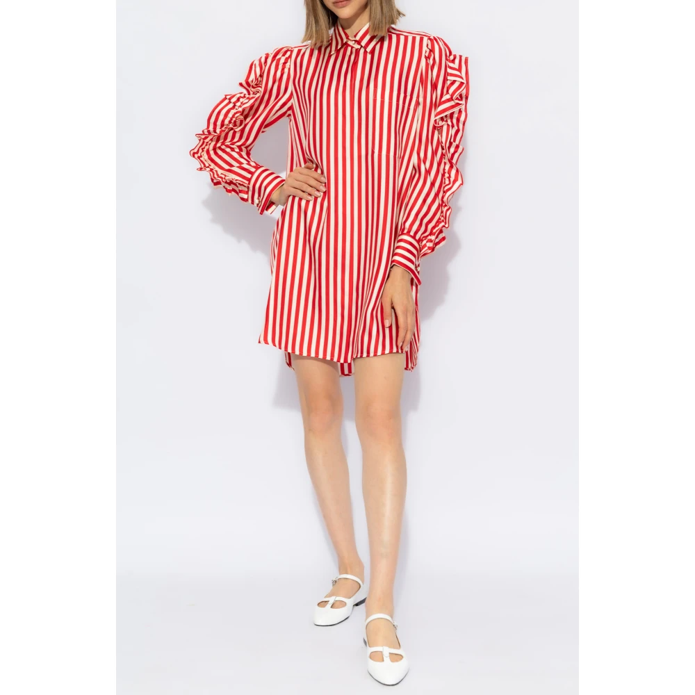 Max Mara Zijden jurk Manna Multicolor Dames