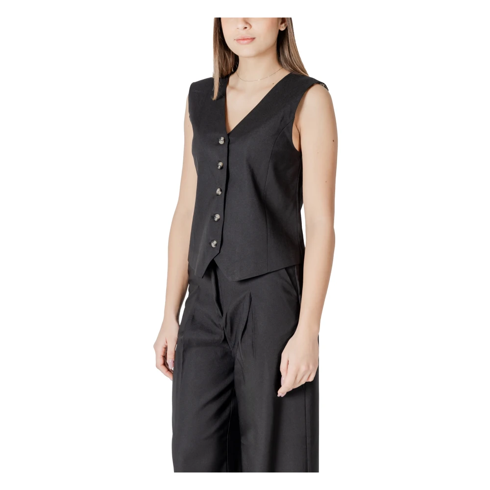 Ichi Stijlvolle Damesvest Collectie Black Dames