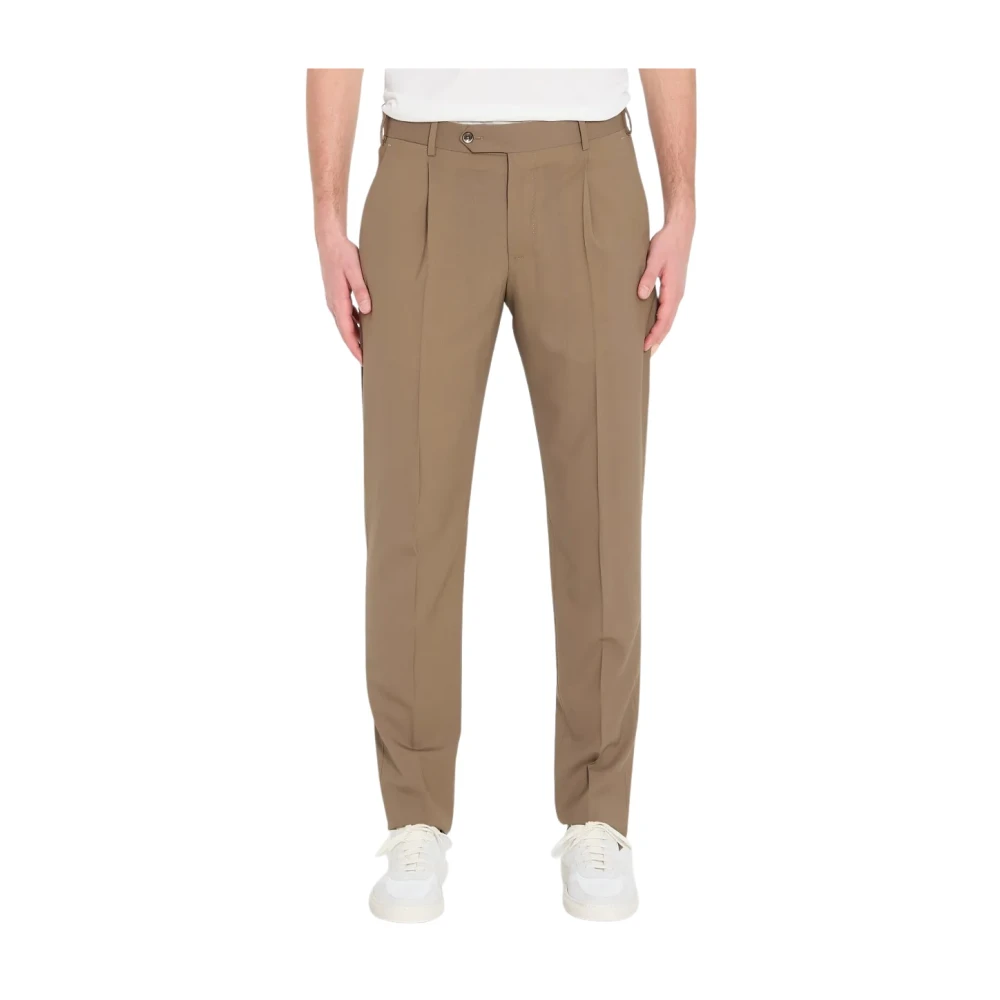 Pt Torino Men's Brown Union Chinos - Chinos - 2XL - Trousers