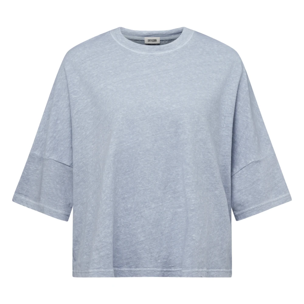 Drykorn Women's Blue T-Shirts, M, Fionna 10 T-Shirt