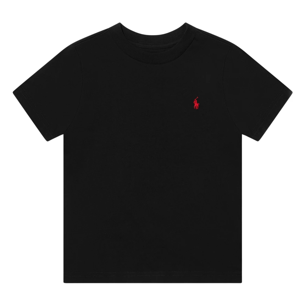 Ralph Lauren Boys Black T-Shirts,, T-Shirt Medium