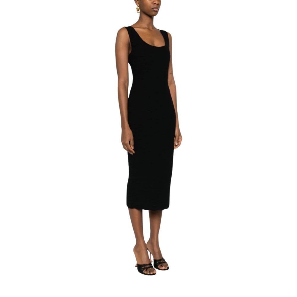 Emporio Armani Donna Nero Abiti, L, New,