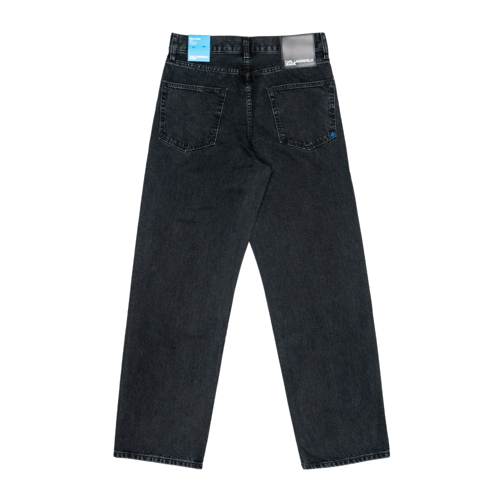 Karl Lagerfeld jeans Katoen Black Heren