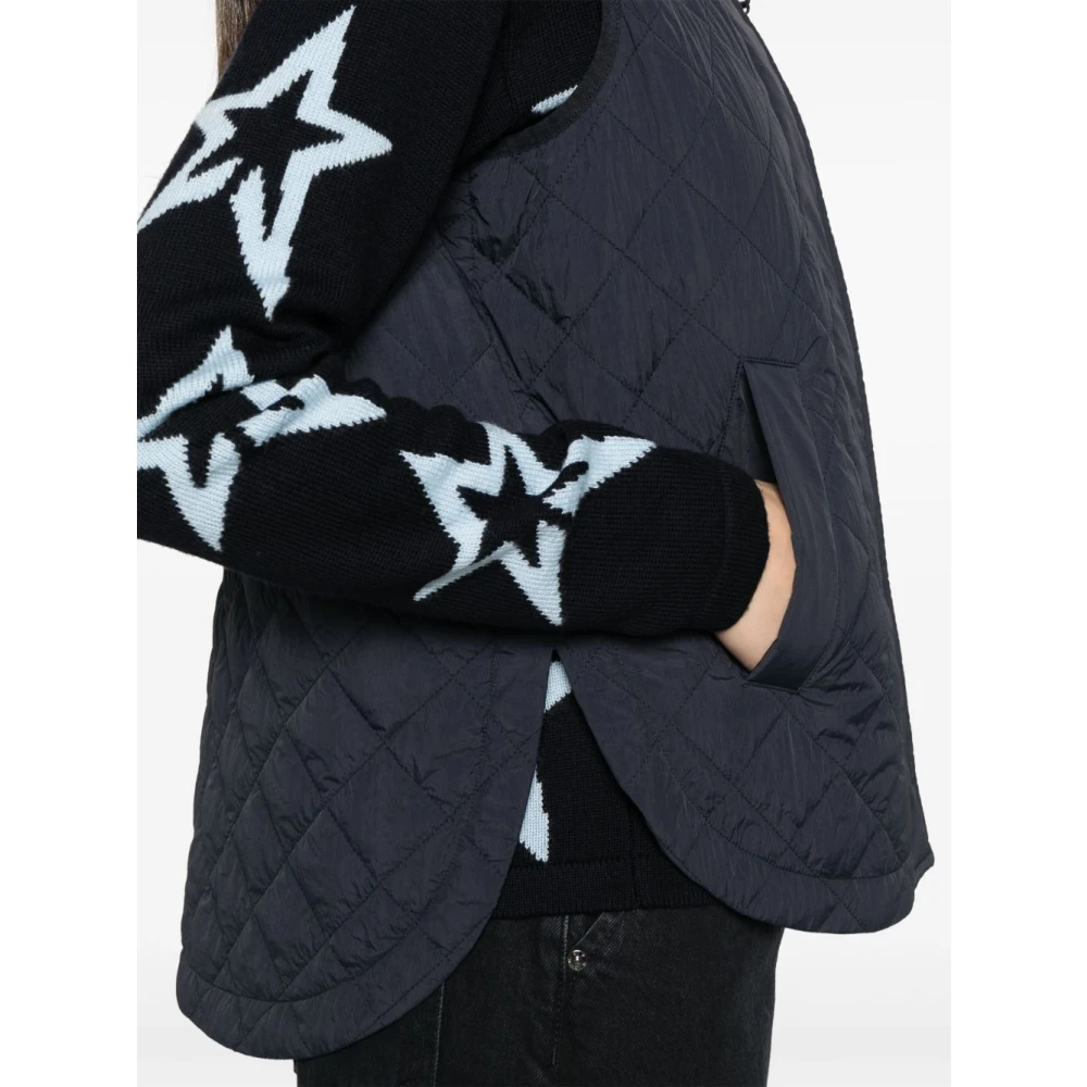 Peuterey Blauwe Gebreide Jas Dameskleding Blue Dames