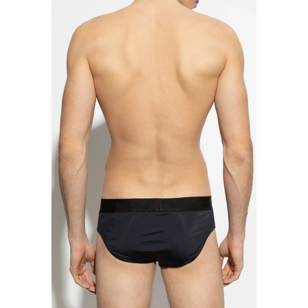 Dsquared2 Zwembroek Black Heren