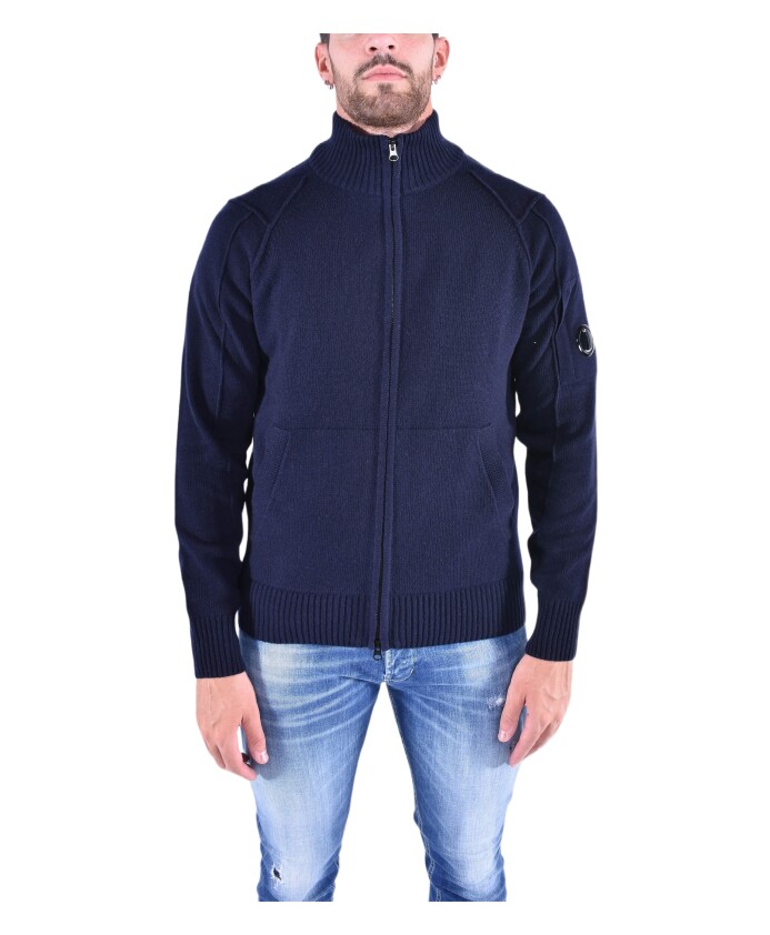 cardigan-bleu-en-laine-dagneau-a-zip