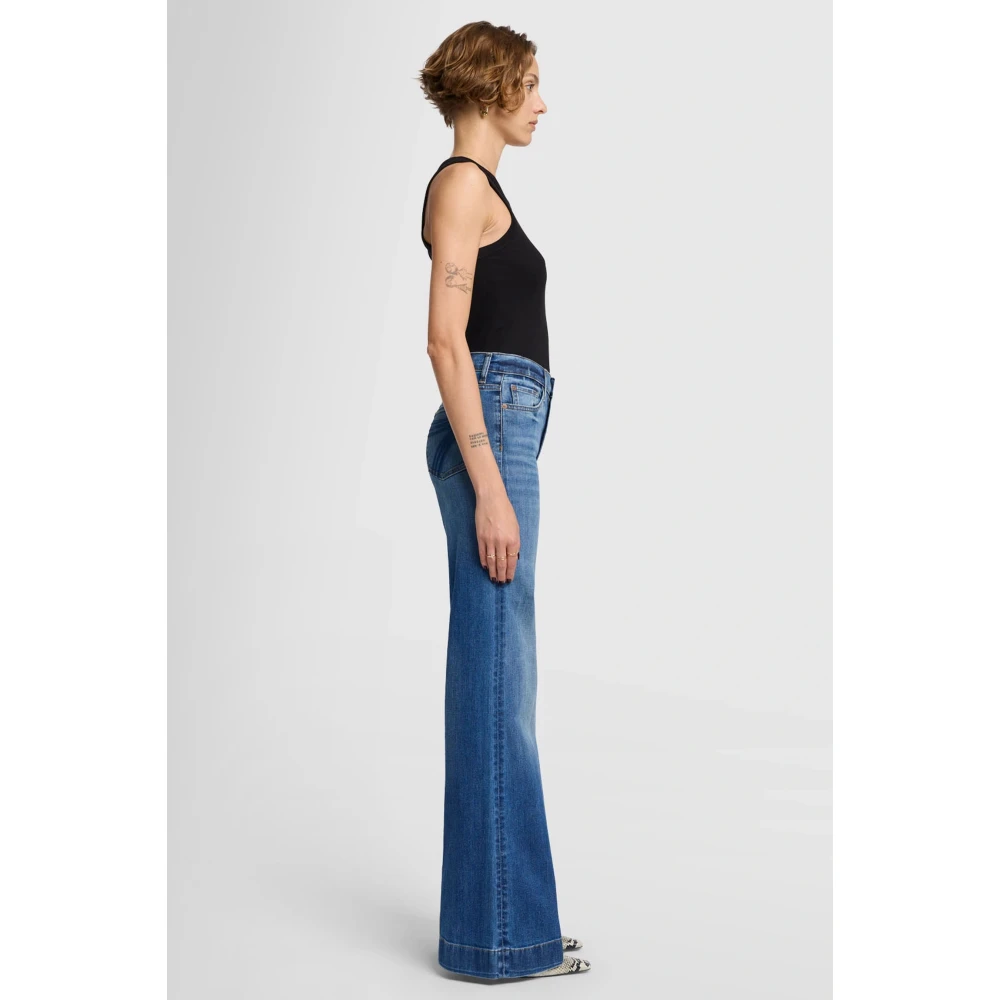 7 For All Mankind Moderne Groovy Jeans Blue Dames