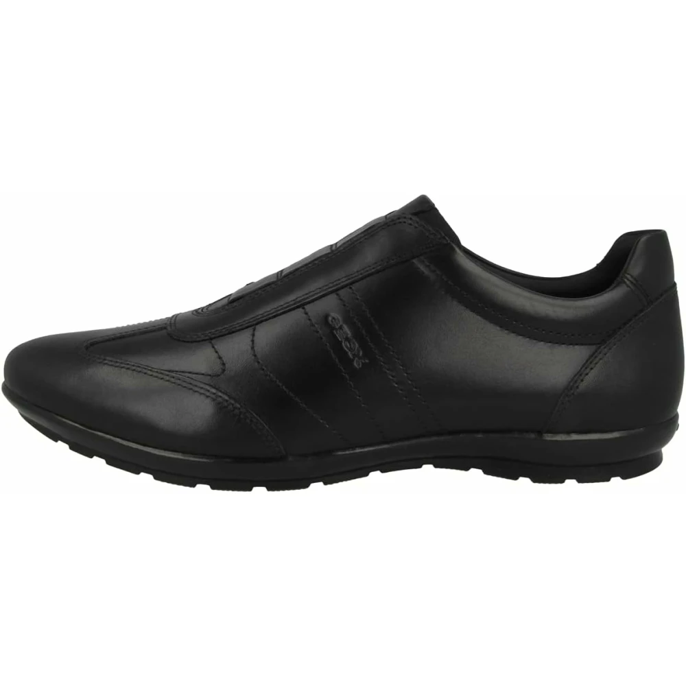 Geox Herren Schwarz U74a5c Schuhe Symbol - Uomo Symbol C Black Echtleder Atmun... - Bild 4