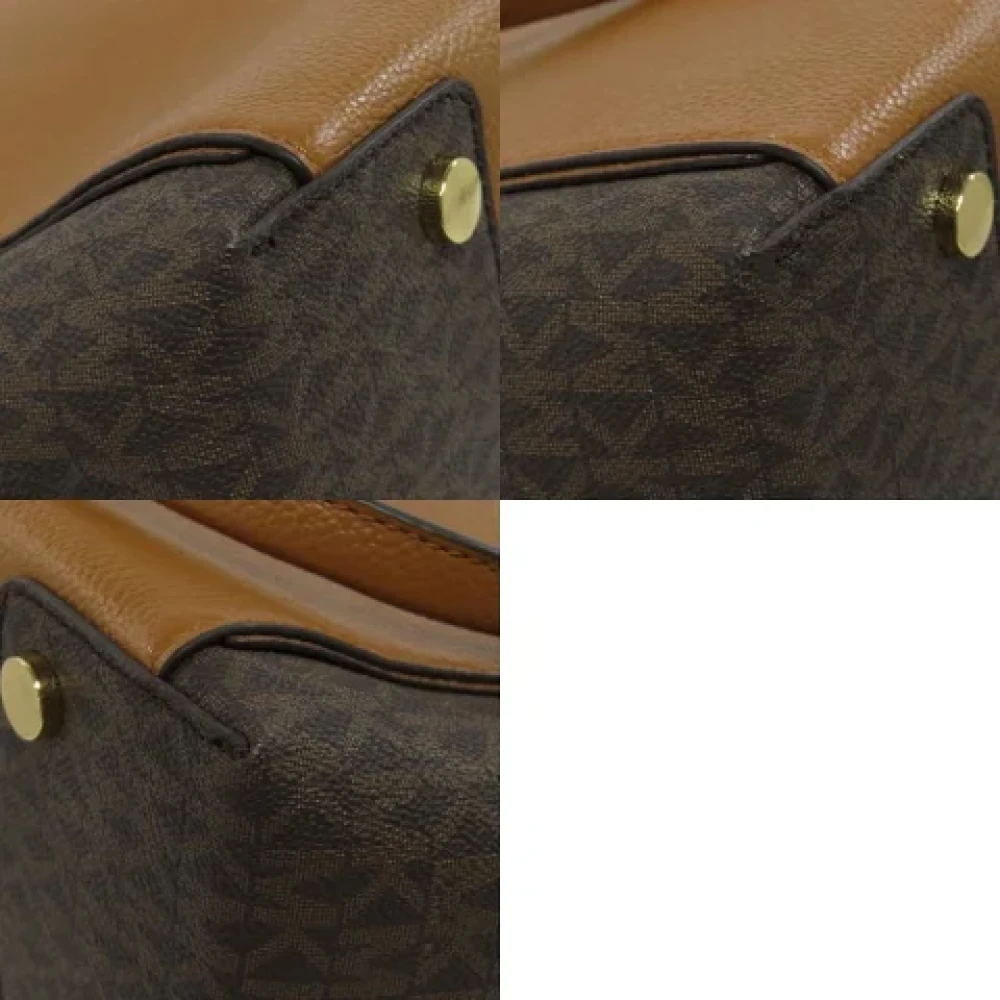 Michael Kors Pre-owned Fabric totes Brown Dames