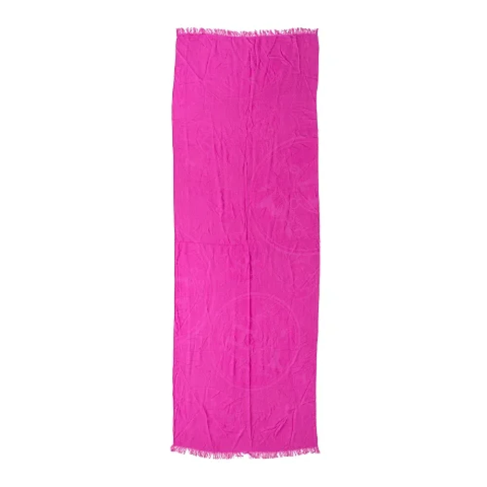 Hermès Vintage Pre-owned Silk scarves Pink Dames