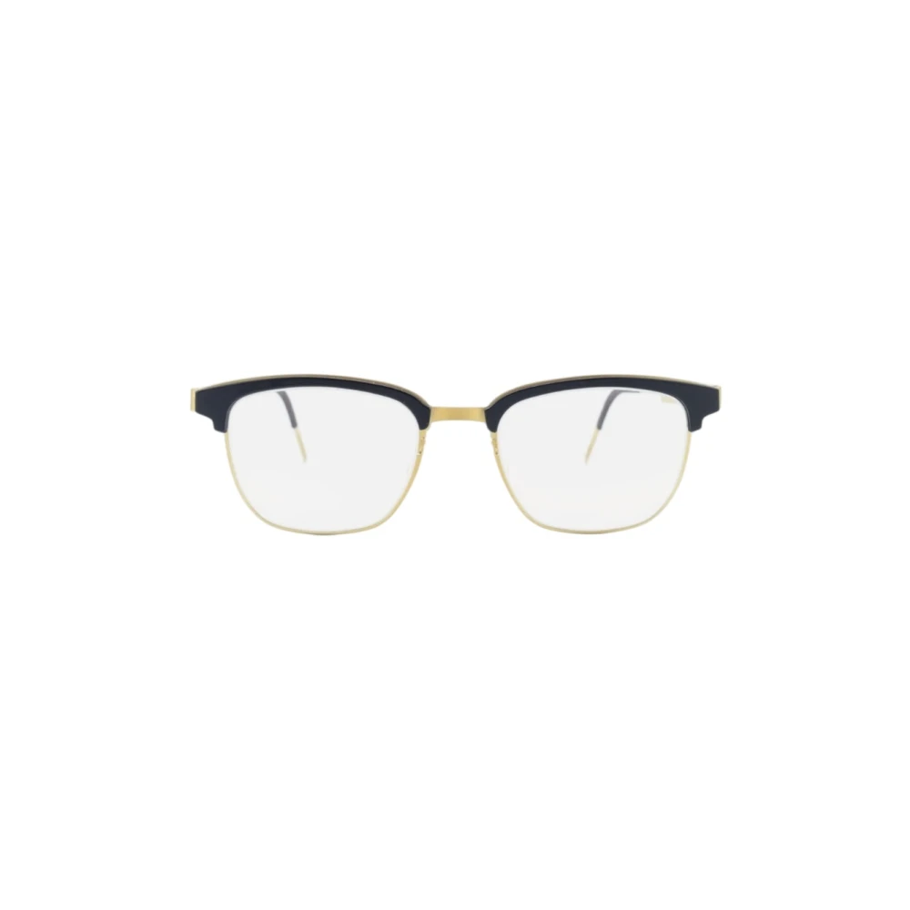 Lindberg Goud Zwart Stijlvolle Bril Black Heren
