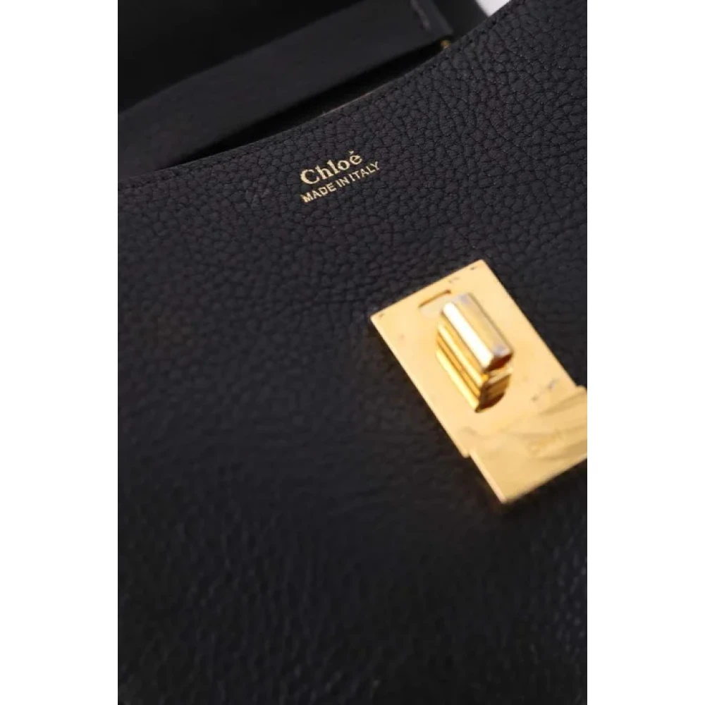 Chloé Pre-owned Leather shoulder-bags Black Dames