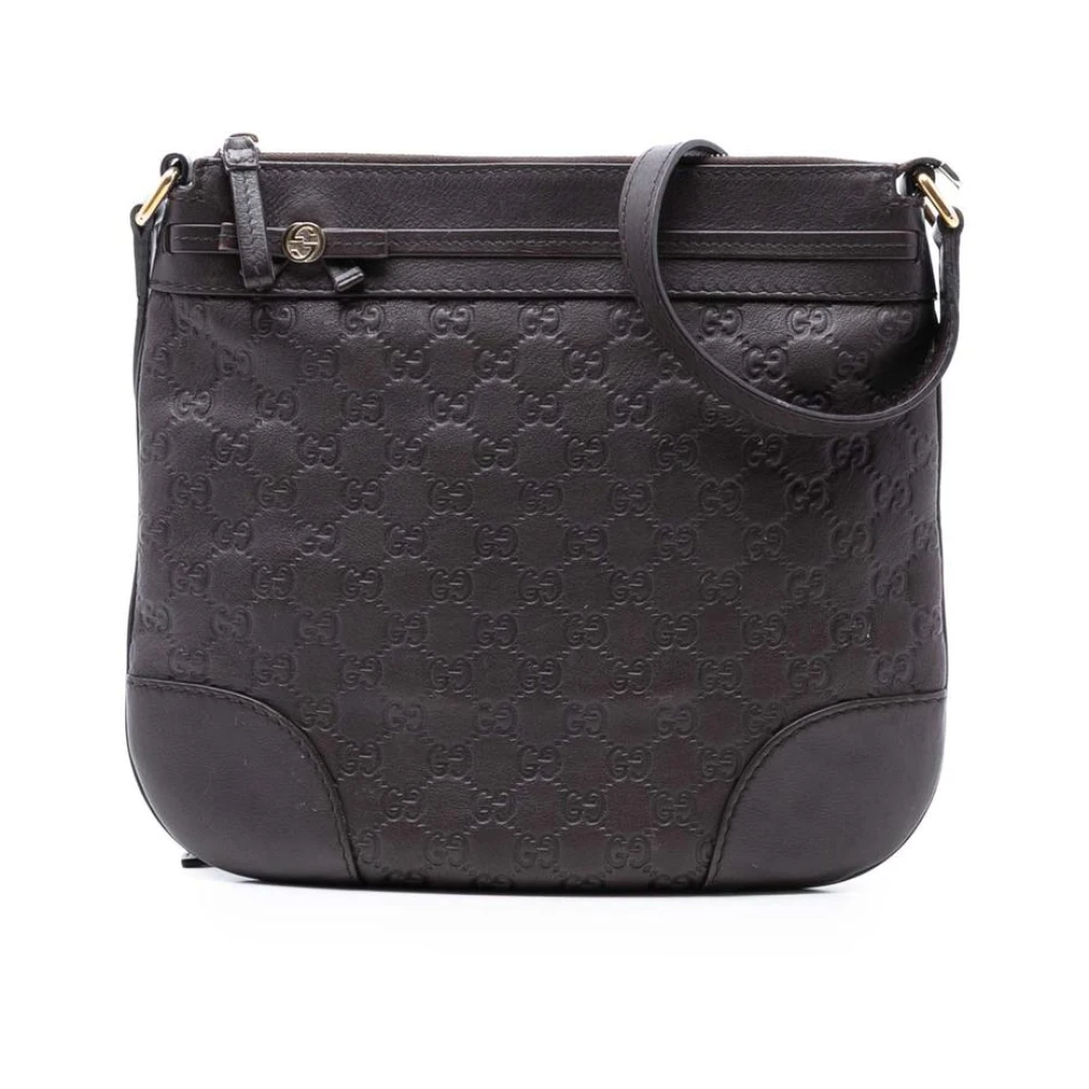 Gucci Vintage Donna Marrone Pre-Owned, Taglia Unica, Used,